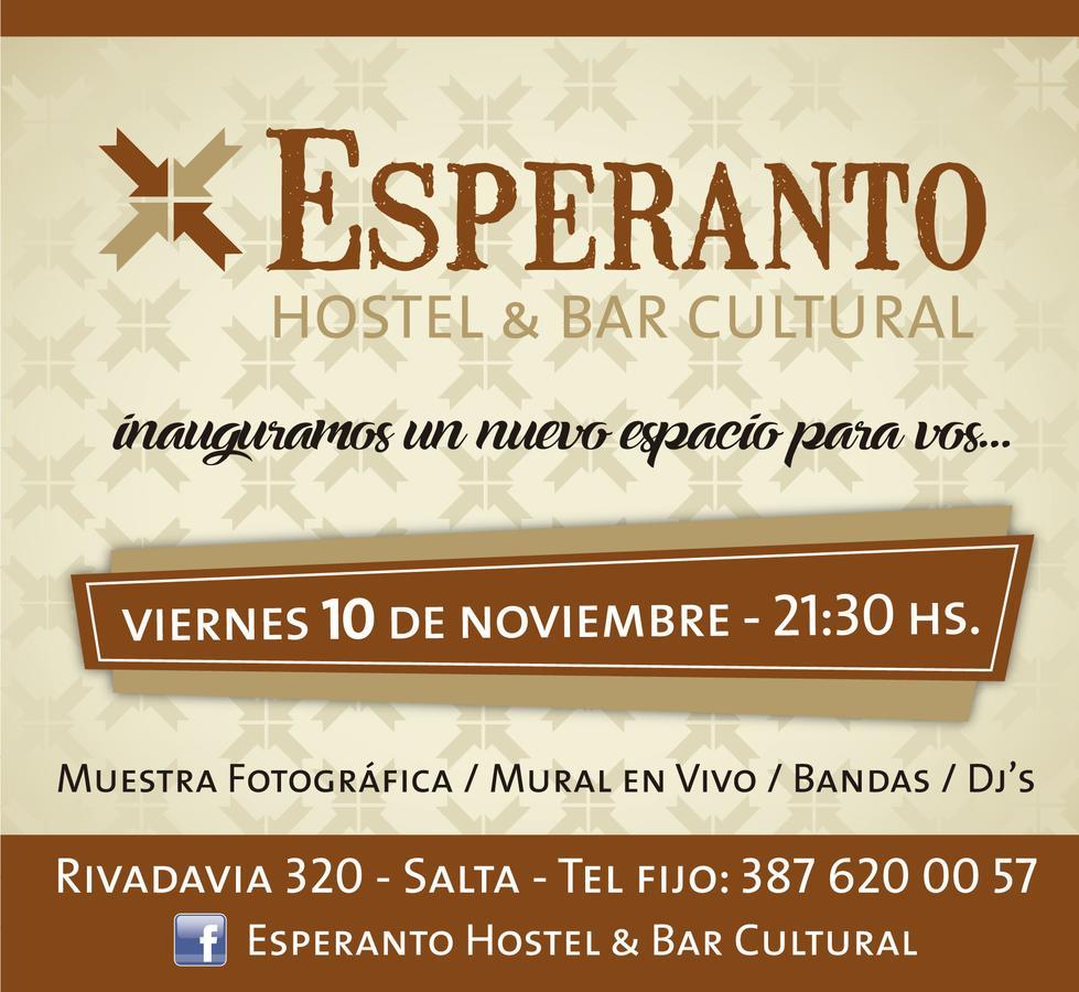 Esperanto Hostel Salta Esterno foto